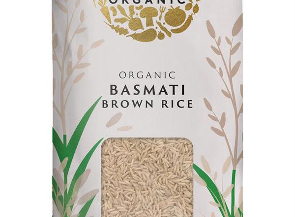 Organic Basmati Brown Rice 1kg