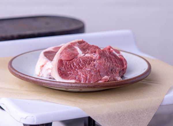 Minted Lamb Steak