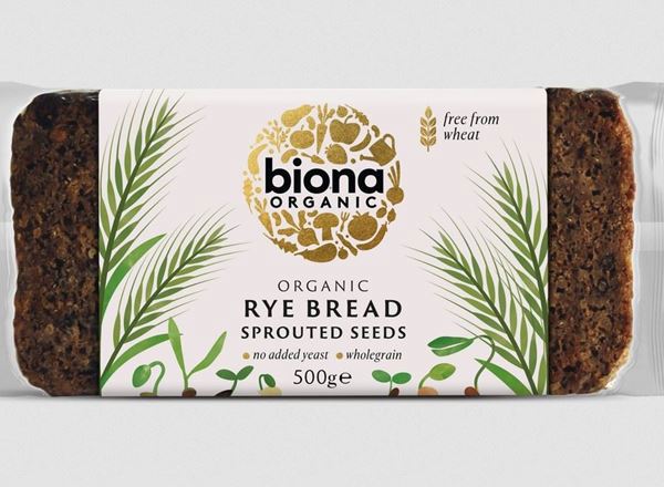 Biona Organic Rye Bread Sprouted Seeds