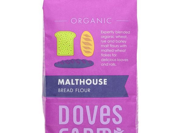 Doves Organic Malthouse Bread Flour 1kg