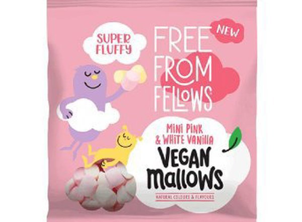 Mini Pink & Whites Vegan Mallows