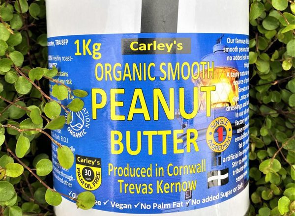 Organic Smooth Peanut Butter 1kg