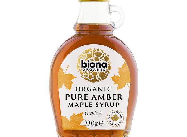 Biona Organic Pure Maple Syrup Amber Grade A 330g