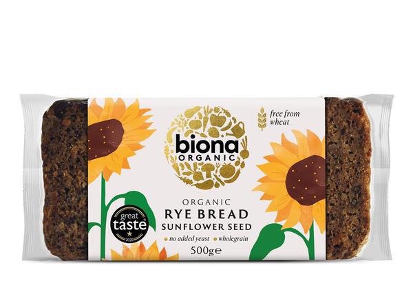 Organic Rye Bread - Sunflower Seed - 500g