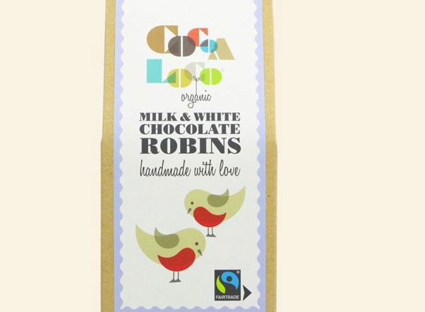 Cocoa Loco Milk & White Chocolate Robins