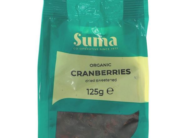 Suma Dried Cranberries (Organic) – 125g