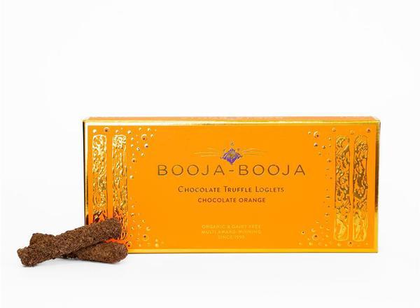 Organic Chocolate Orange 10 Truffle Loglets 115g