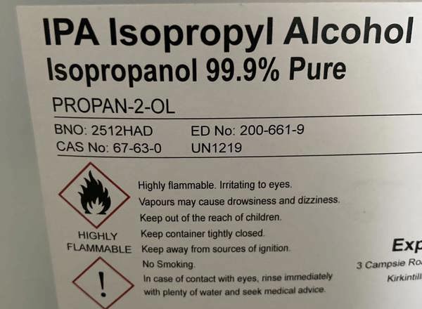 Isopropyl Alcohol 99%