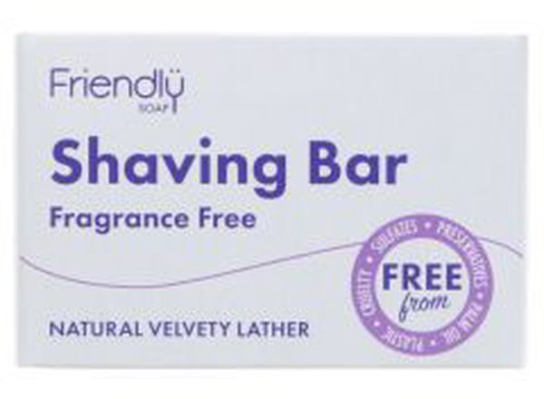 Friendly Shaving Bar Fragrance Free