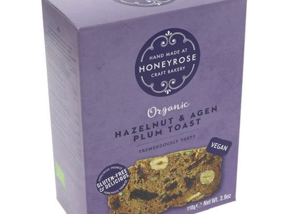 (Honeyrose) Toast - Hazelnut & Agen Plum 110g