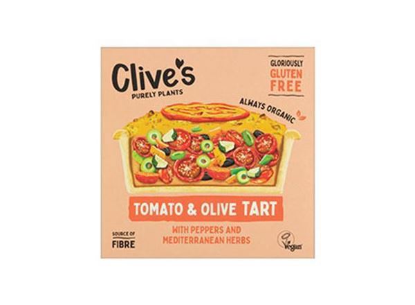 Clive's Organic Tomato & Olive Tart