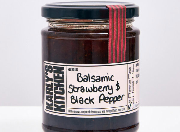 Karly's Strawberry,Balsamic & Black Pepper Jam