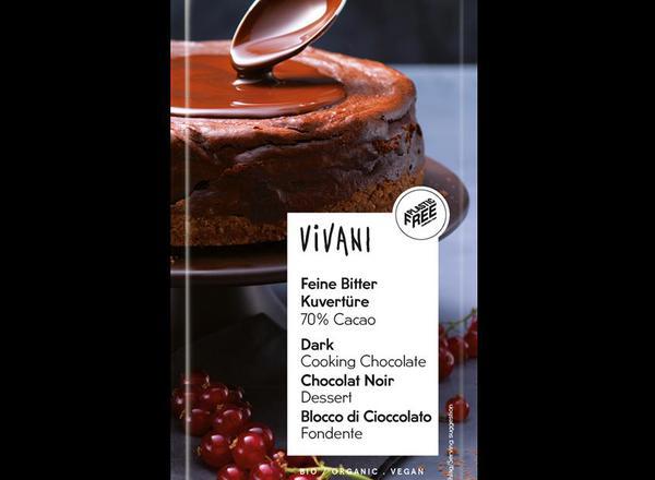 Dark Cooking Chocolate Vegan Organic 200g