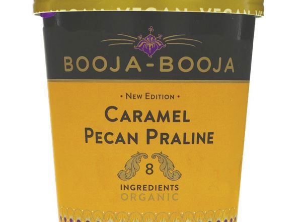 Booja Booja Organic Caramel Pecan Praline vegan Ice Cream
