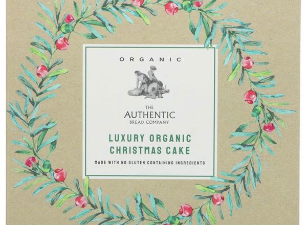 (Authentic Bread Co) Cake - Luxury Christmas Vegan, No Gluten Containing Ingredients 450g