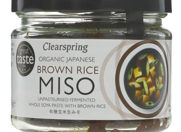 Clearspring 300g Brown Rice Miso - Unpasteurised