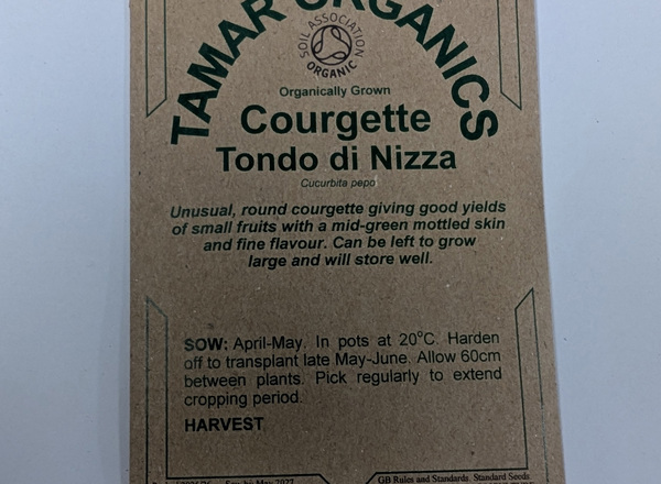 (Seeds) Courgette - Tondo di Nizza