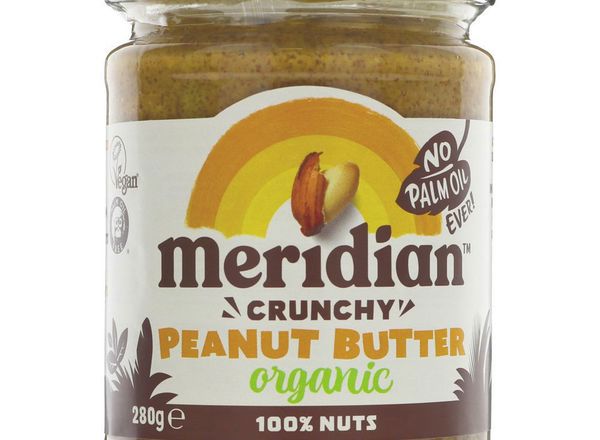 Meridian Peanut Butter Crunchy - (Organic) 280g