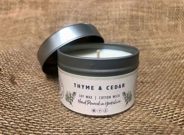 Thyme and Cedar Candle