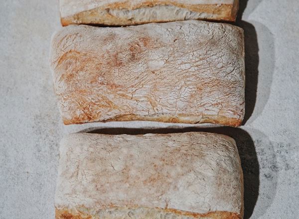 Bread: Ciabatta Rolls: Rectangle - BF