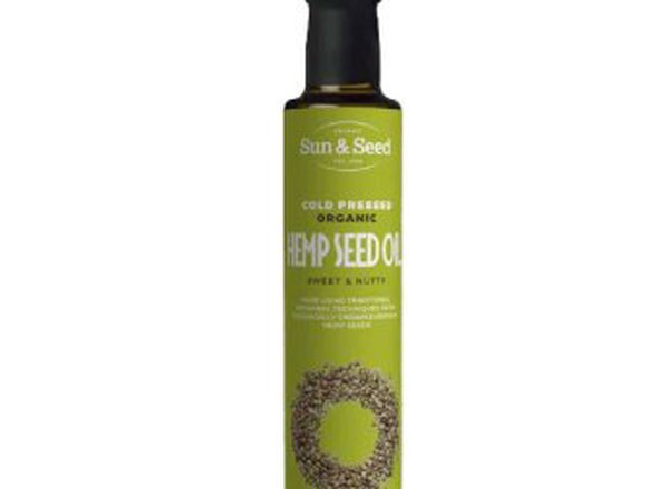 Sun & Seed organic hemp seed oil