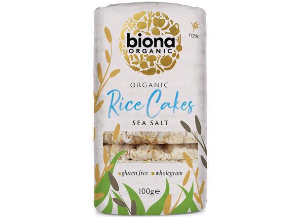 Organic GF Rice Cakes with Salt  100g