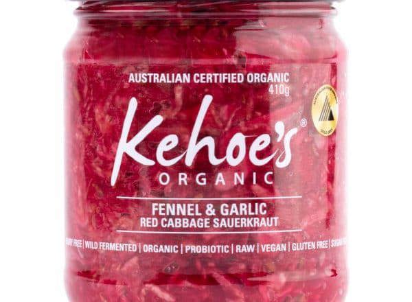 Sauerkraut Organic: Fennel & Garlic - KK (Esky Required)