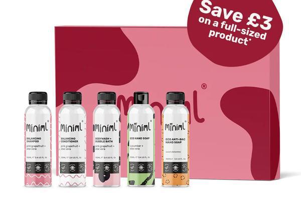 Miniml Beauty Trial Travel Set