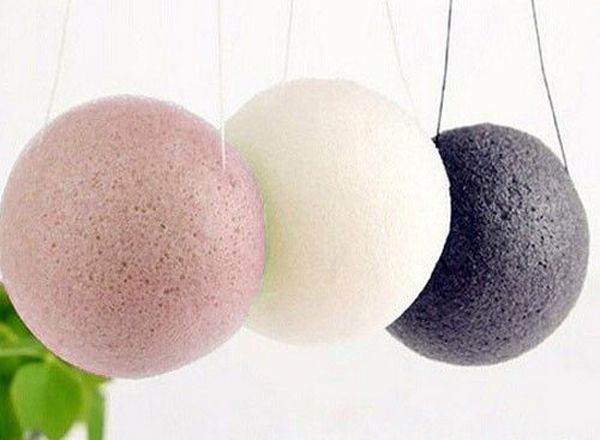 Biodegradeable Konjac Sponge - Charcoal