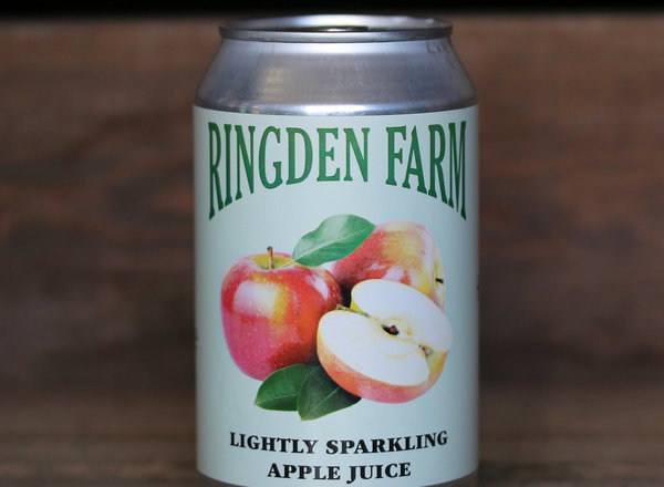 Sparkling Apple Juice Can