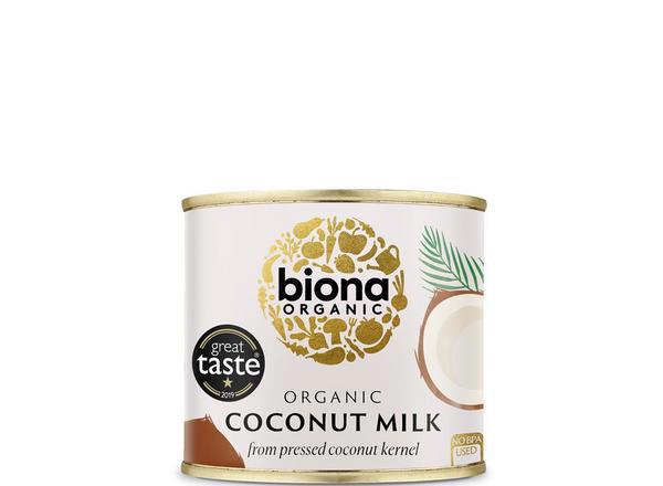 Organic Coconut Milk 17% Fat - 200ml