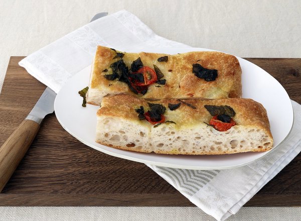 Olive Oil & Sea Salt Focaccia