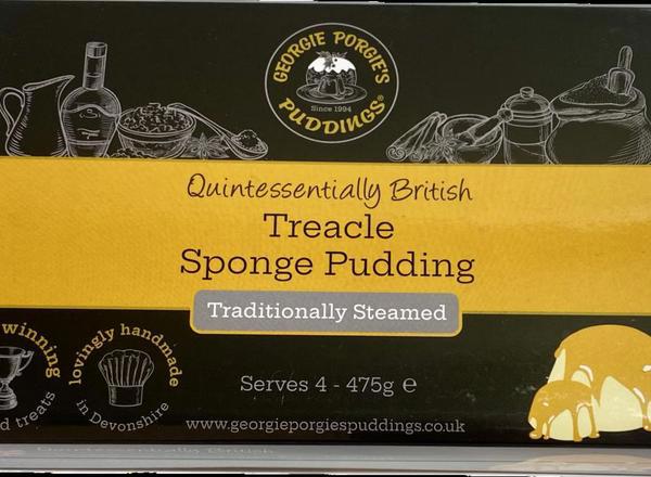 Family Size Treacle Steamed Sponge