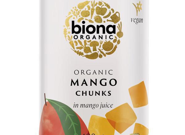 Organic Mango Chunks in Mango Juice 400g