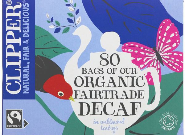 Clipper Decaf Organic Tea 80pk