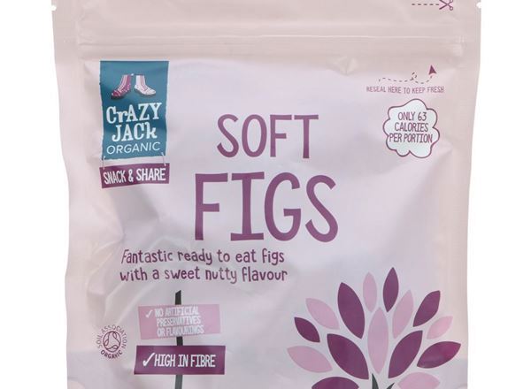 Crazy Jack Ready to Eat Figs (Organic)- 200g