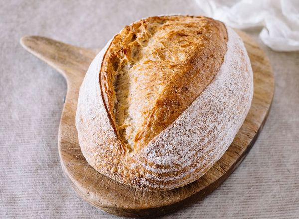 (Bread) Lake District Sourdough (off-white sourdough loaf)