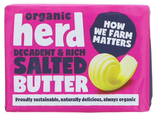 Organic Herd Salted Butter