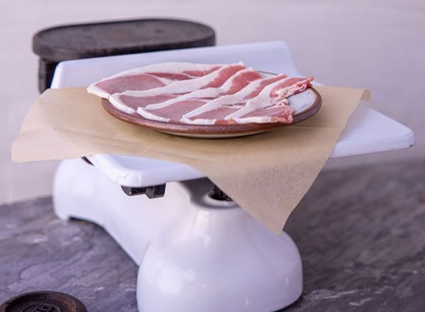 Un-Smoked Pork Back Bacon - 1kg