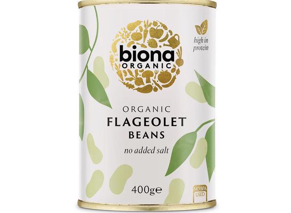 Organic Flageolet Beans - in Glass Jars 350g