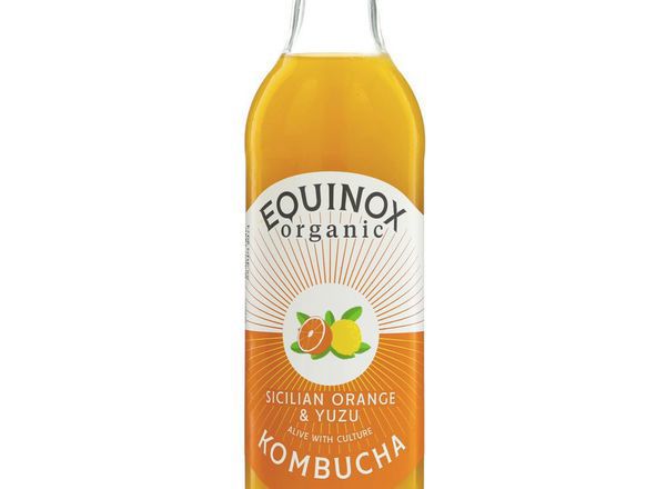 Equinox Kombucha Sicilian Orange & Yuzu