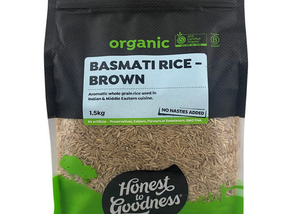 Rice - Basmati - Brown - Organic - HG