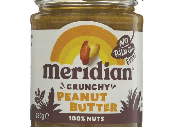 Meridian Crunchy Peanut Butter 280g