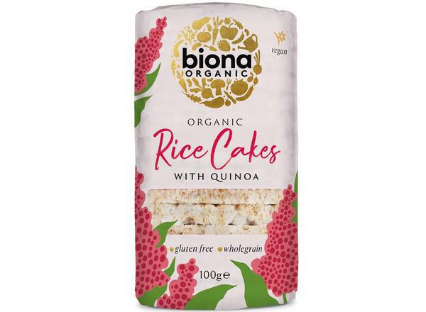 Organic GF Rice Cakes with Quinoa 100g