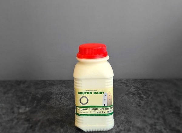 250ml Organic Single Cream