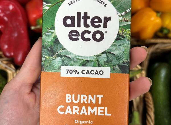 Alter Eco Burnt Caramel Chocolate 80g