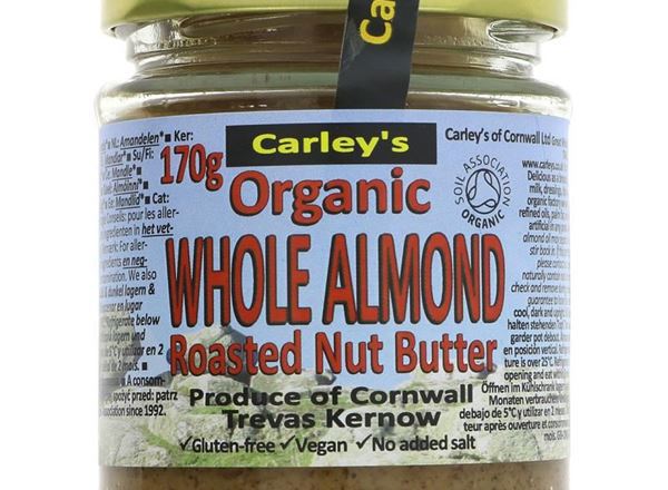 (Carley's) Organic Roasted Almond Butter (170g)