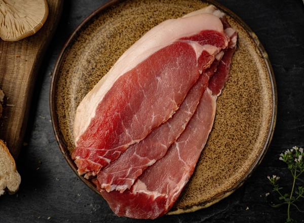 Organic Back Bacon - 400g (frozen)