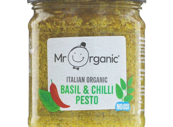 (Mr Organic) Basil & Chilli Pesto 190g