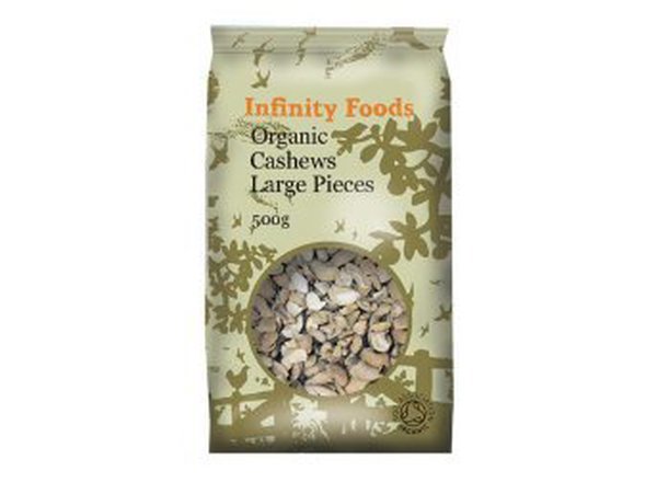 Infinity Foods Cashew Nut Pieces large